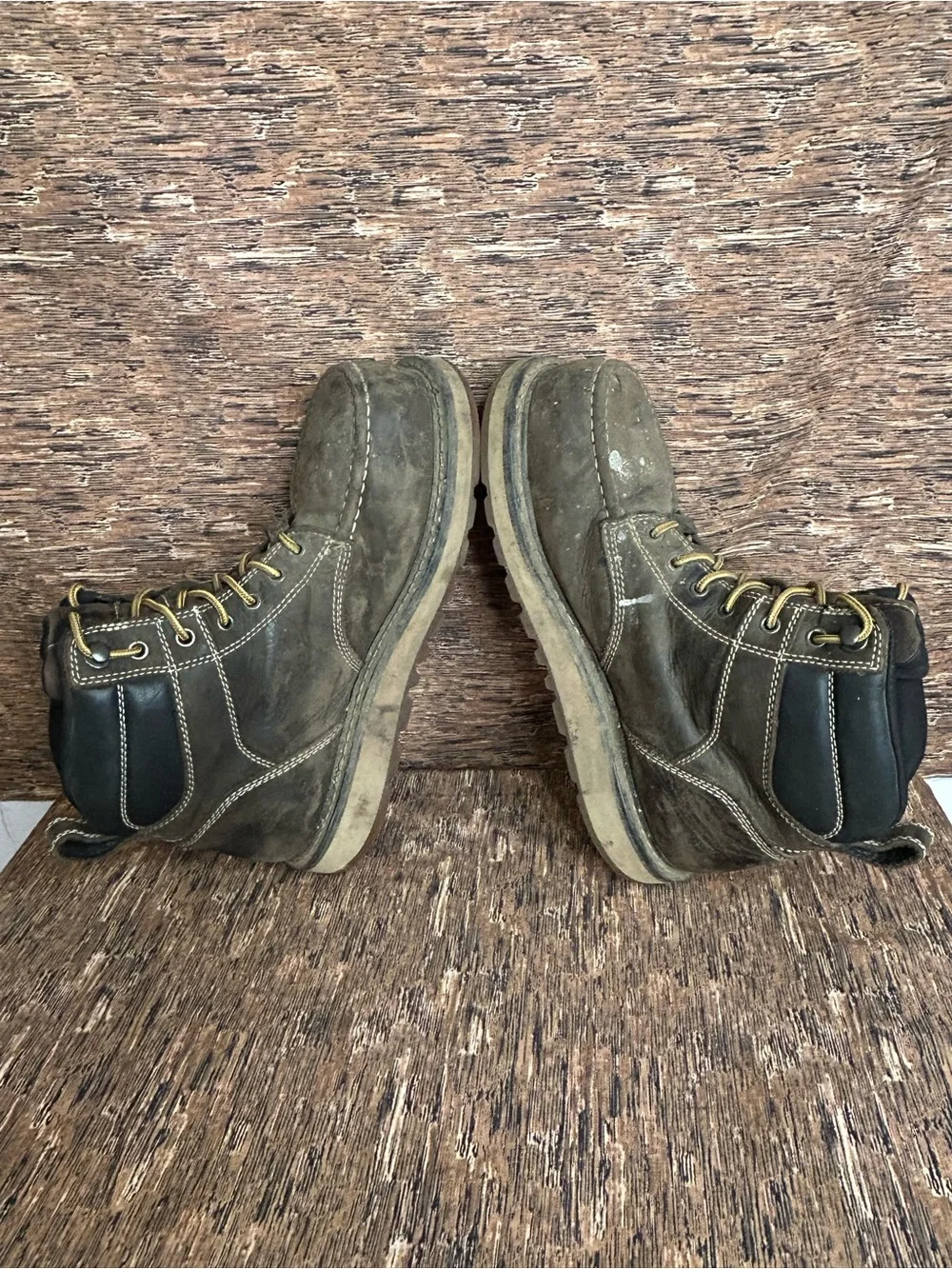 KEEN Utility 6” Cincinnati Waterproof Brown Work Boots Carbon Toe Men’s US 10 D